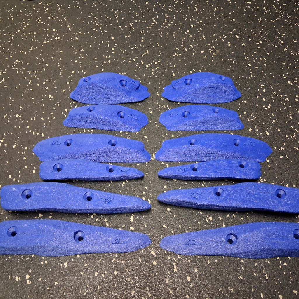 Small Rockies Crimps - Screw on Climbing holds - set of 12 - Starting at $48 CAD