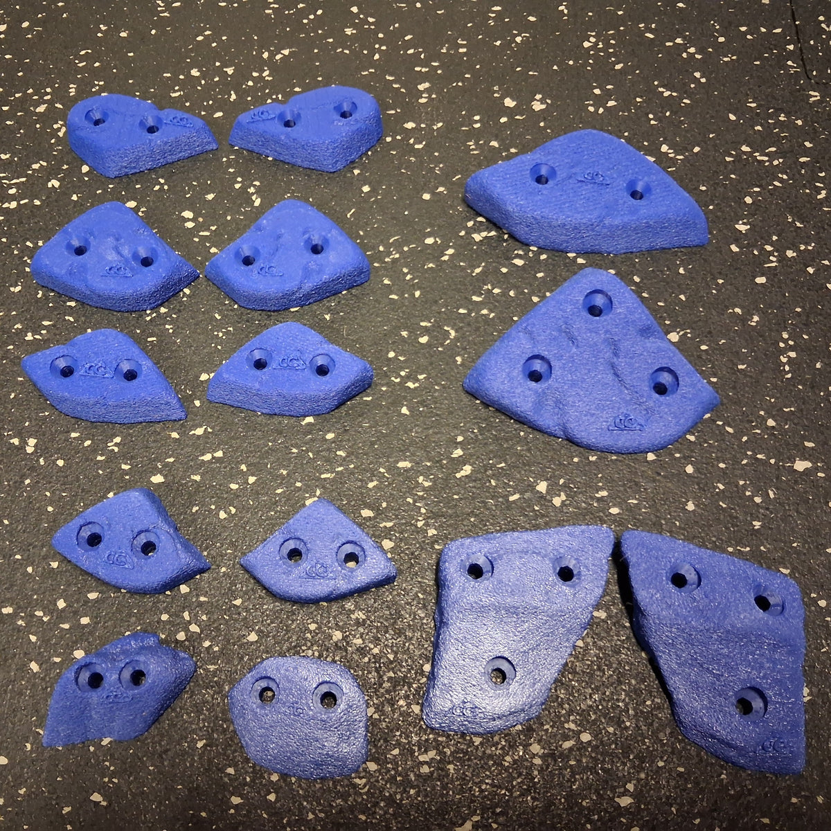 Small Rockies Footholds & Mini Crimps - Screw on climbing holds - set of 14 - Starting at $40 CAD