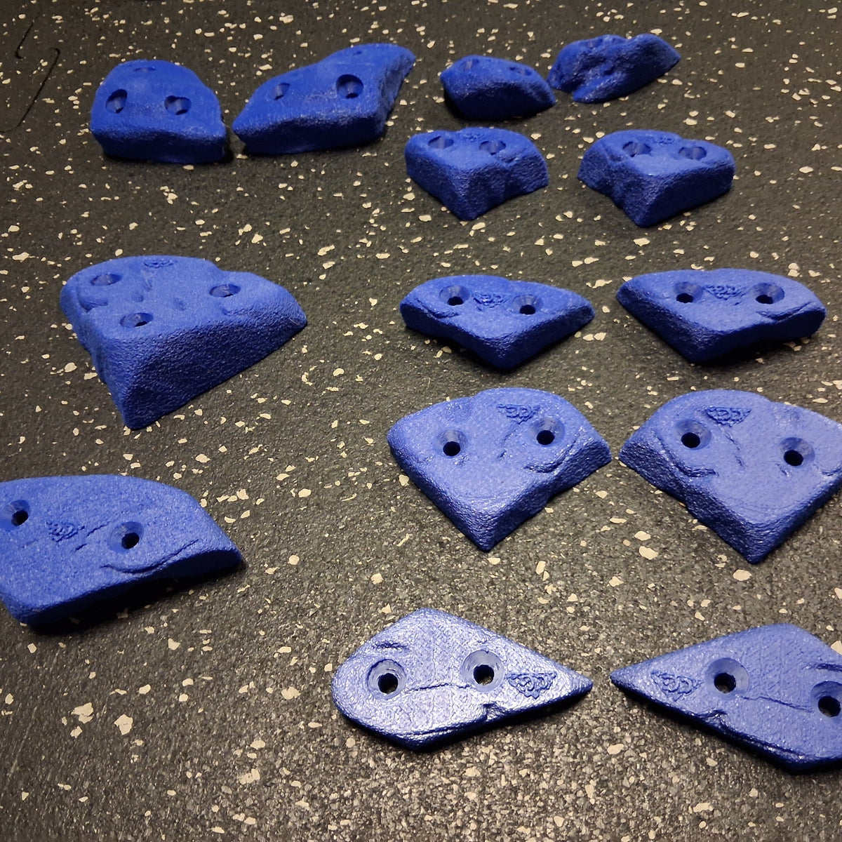 Small Rockies Footholds & Mini Crimps - Screw on climbing holds - set of 14 - Starting at $40 CAD
