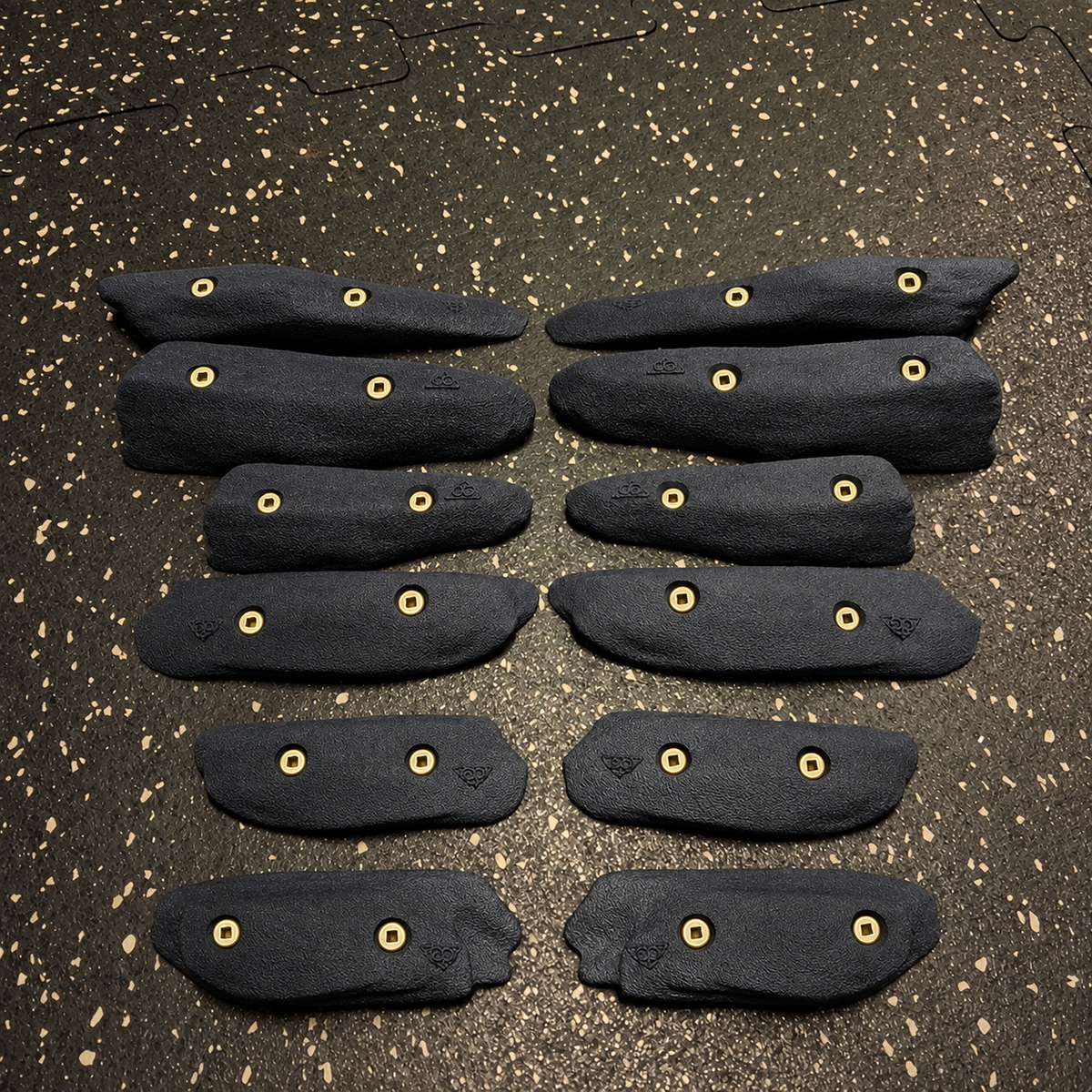 Small Rockies Crimps - Screw on Climbing holds - set of 12 - Starting at $48 CAD