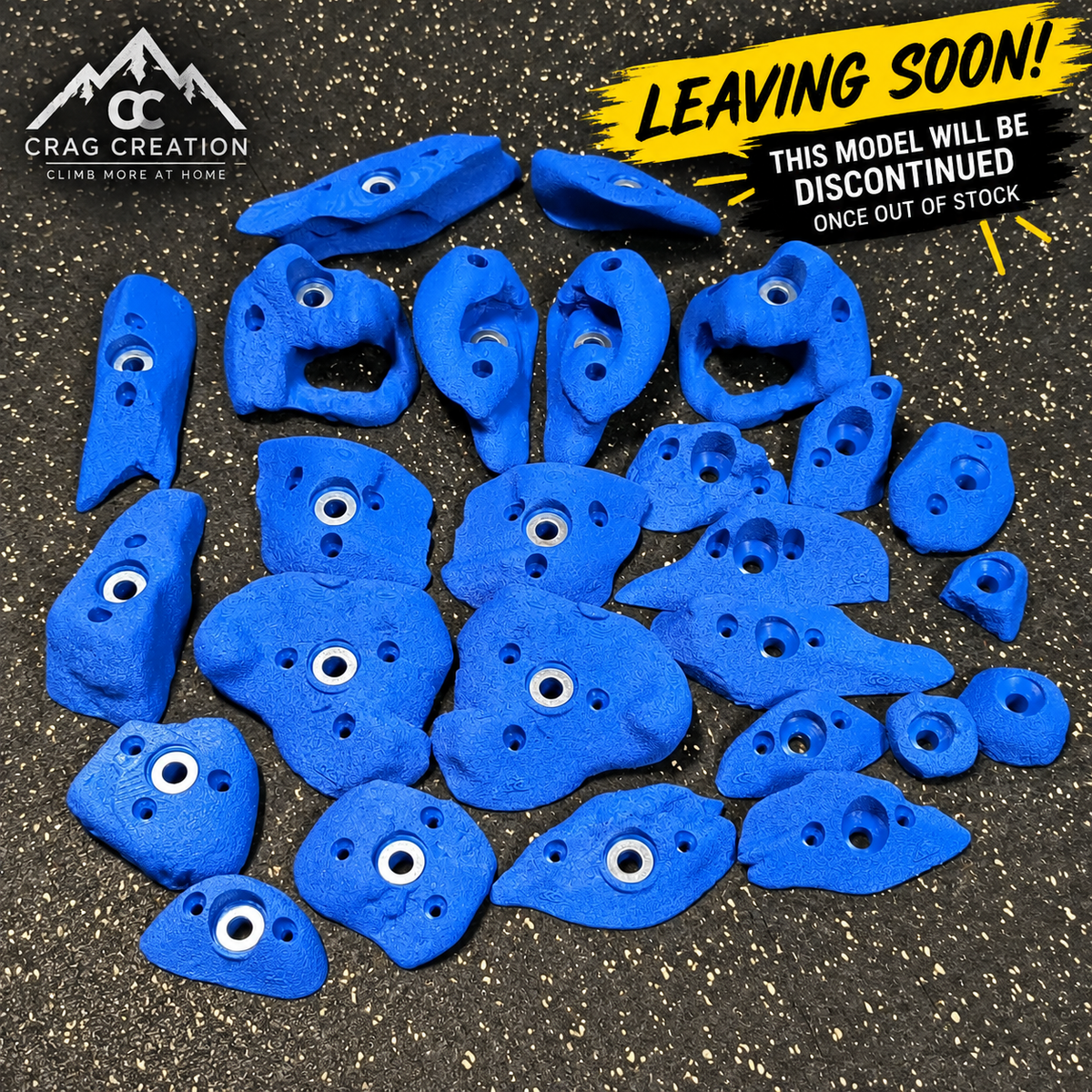 Hopewell Echoes – Bay of Fundy Inspired Climbing Holds -26-Piece Set- Starting at $180 CAD