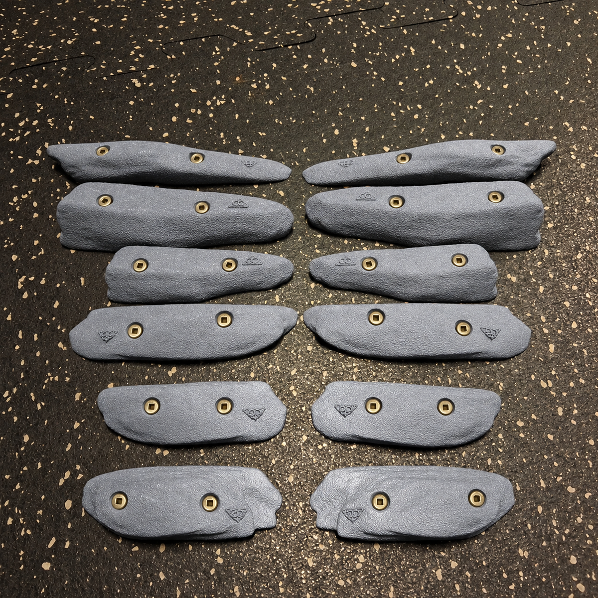 Small Rockies Crimps - Screw on Climbing holds - set of 12 - Starting at $48 CAD
