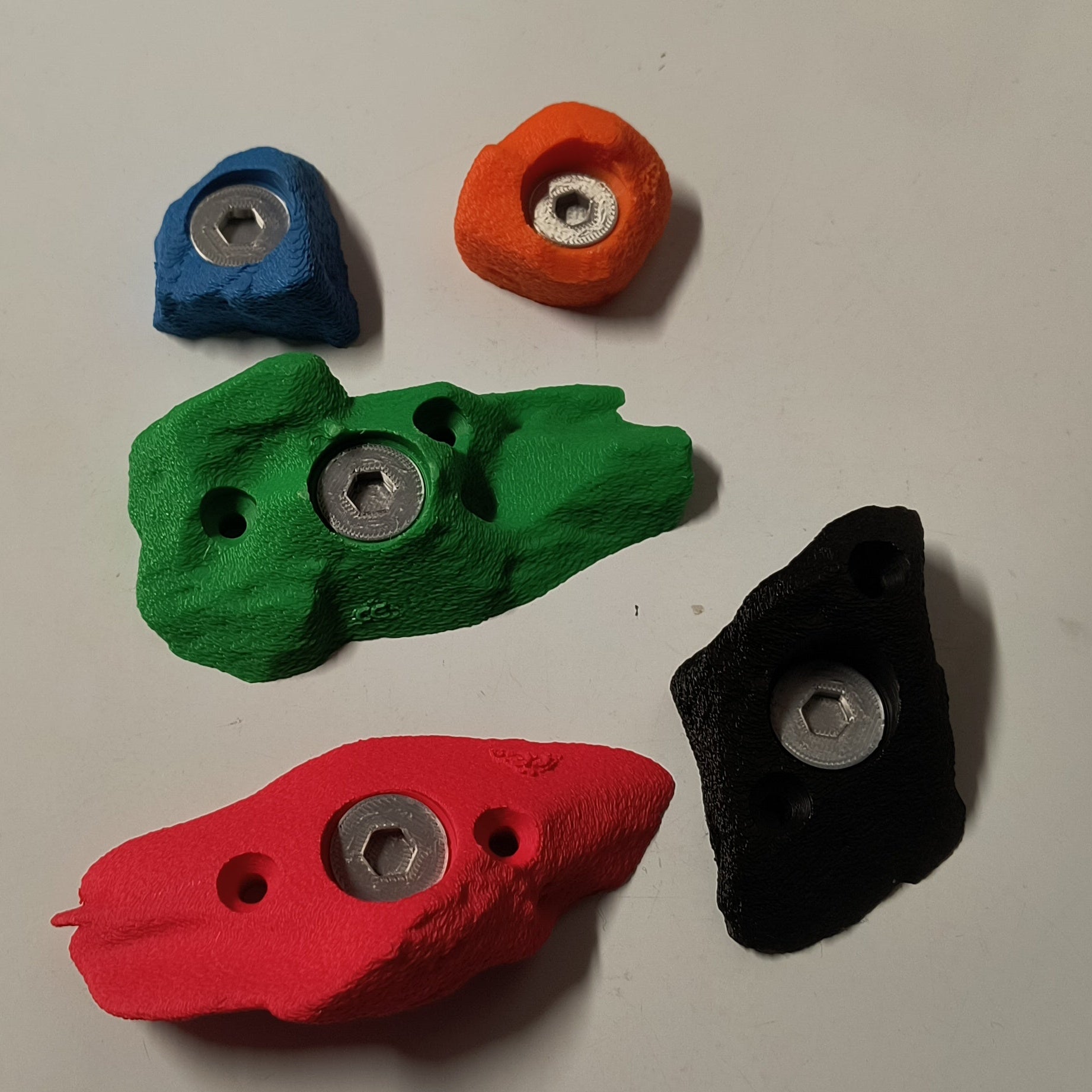 Climbing Hold Refrigerator Magnets - Pack of 5 -