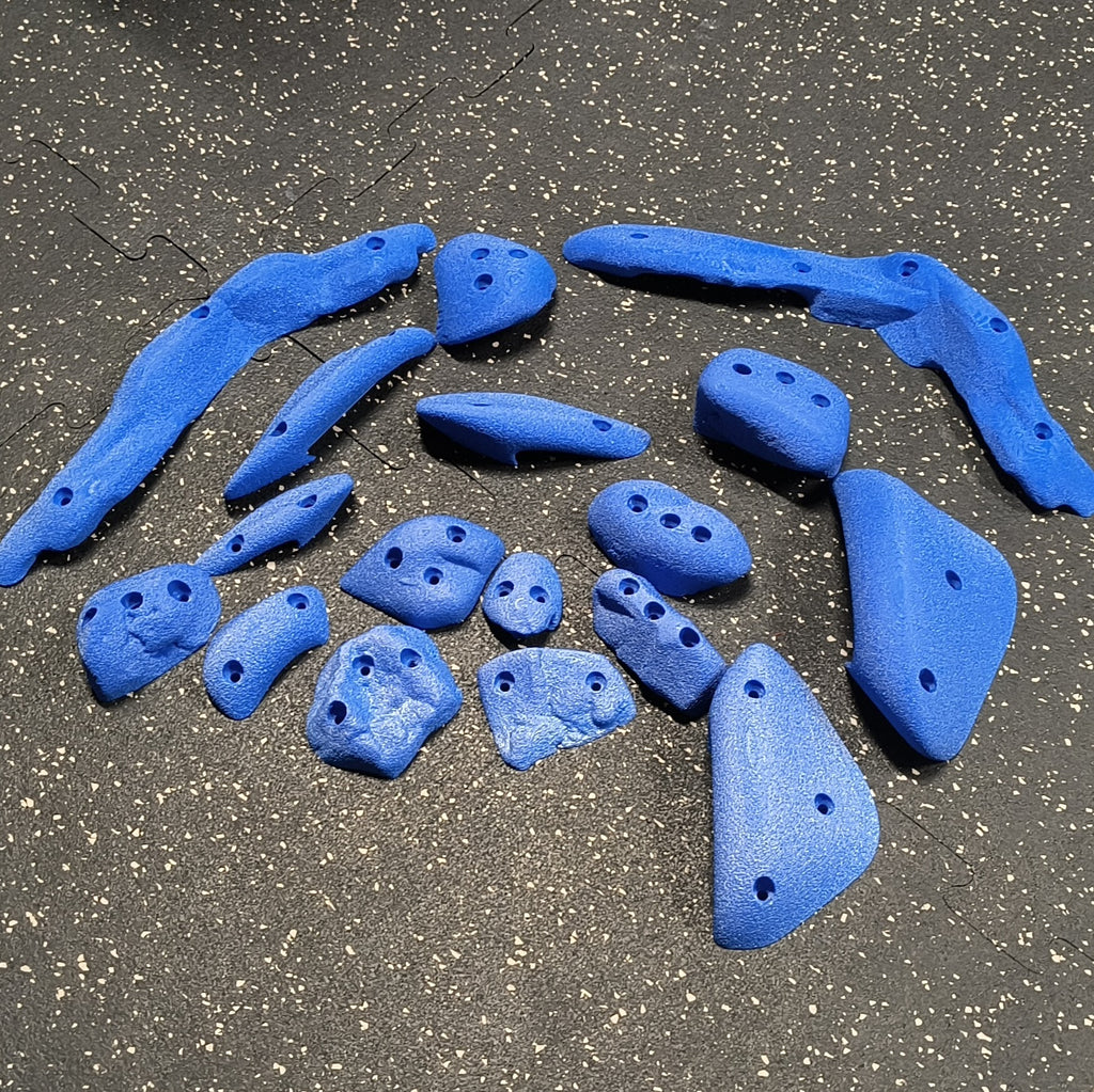 Climbing Holds - Screw On Collection - 17-Piece set