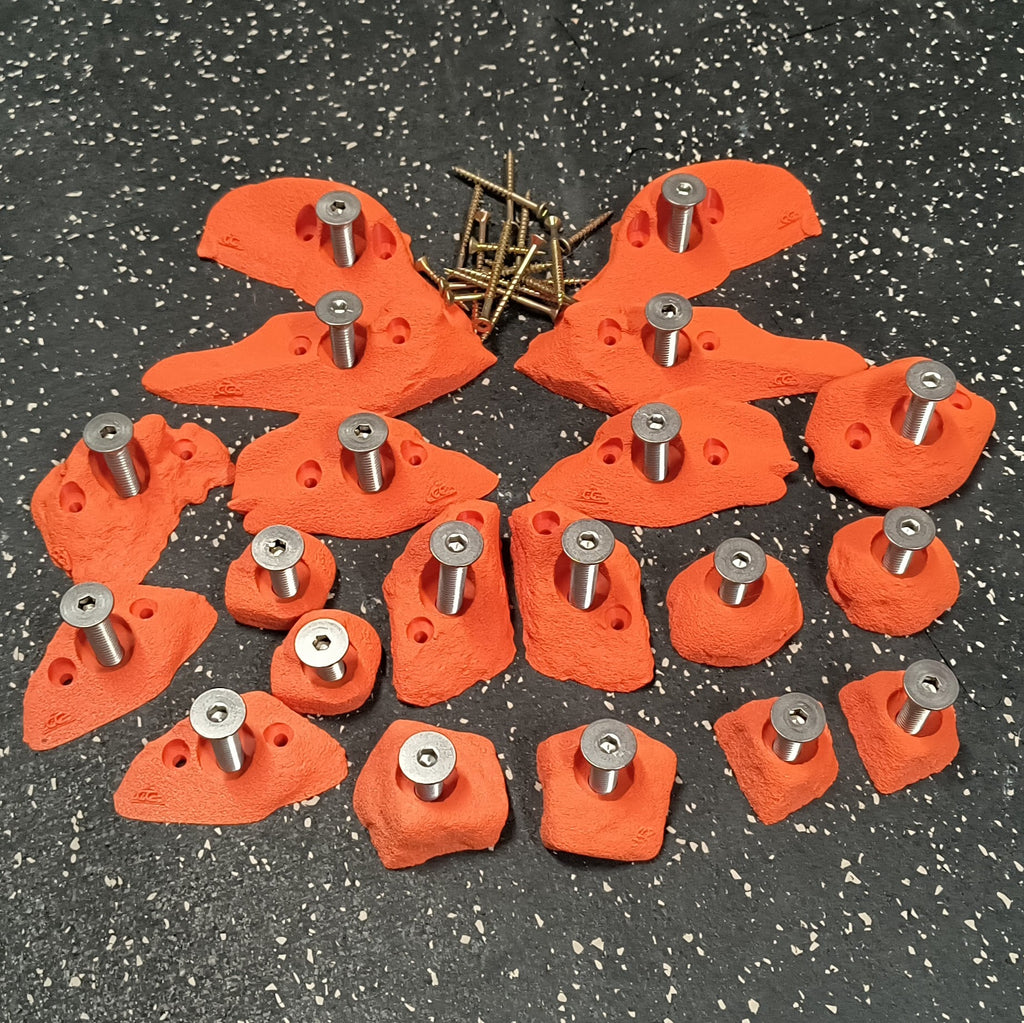 Fundy Favorites small  – 20- Climbing Holds Curated Pack- Starting at $80 CAD