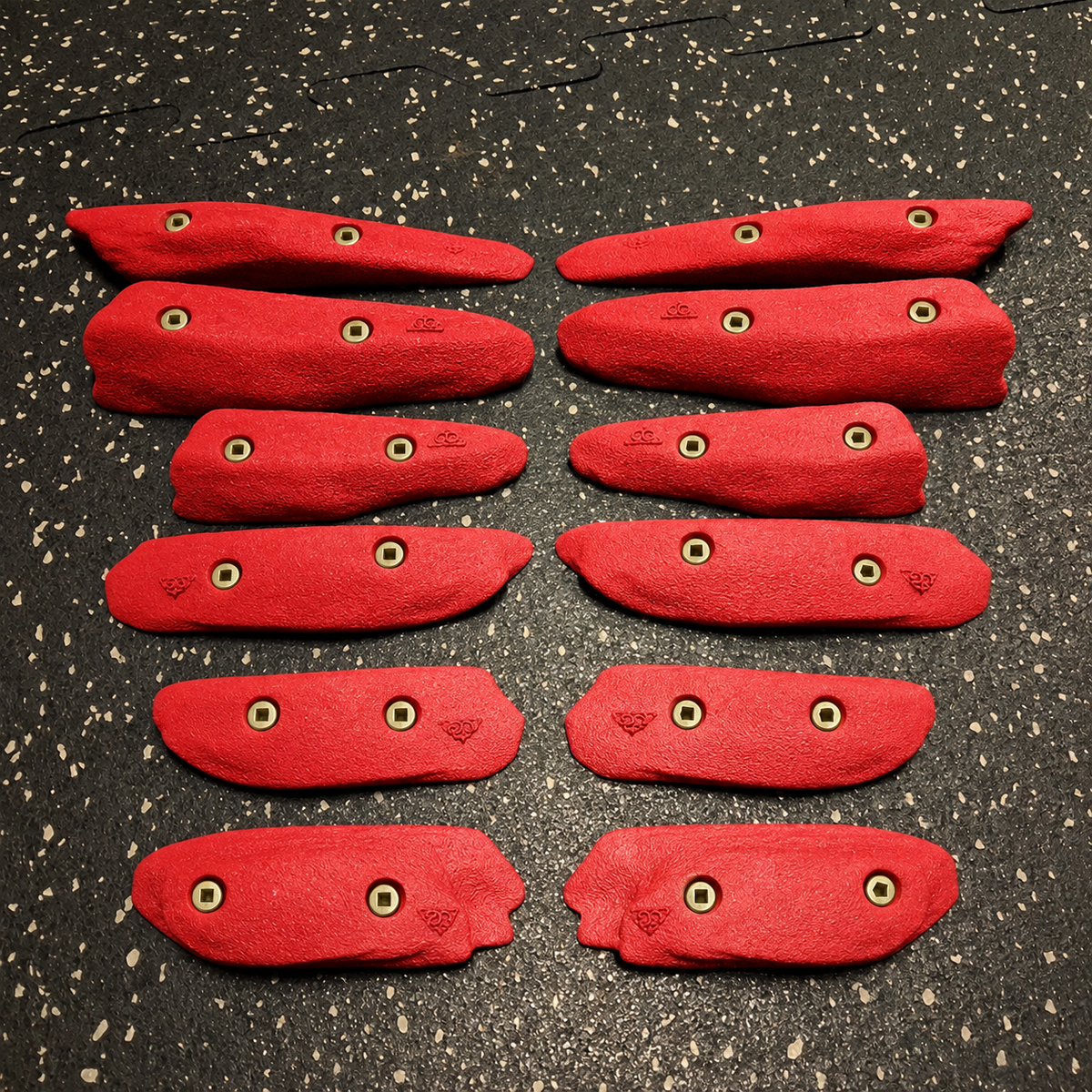 Small Rockies Crimps - Screw on Climbing holds - set of 12 - Starting at $48 CAD