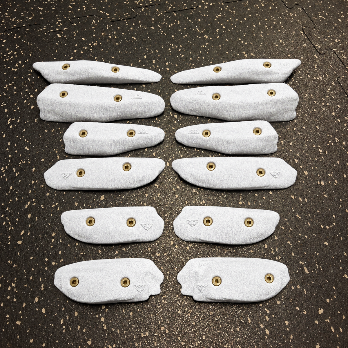 Small Rockies Crimps - Screw on Climbing holds - set of 12 - Starting at $48 CAD