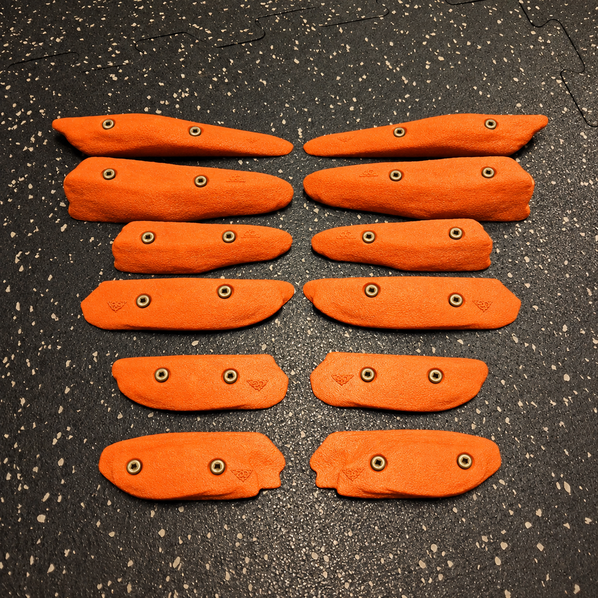 Small Rockies Crimps - Screw on Climbing holds - set of 12 - Starting at $48 CAD